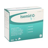 Isemid 1 mg pentru caini (2.5 - 11.5 kg) - 10 comprimate masticabile